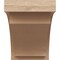 Ekena Millwork 6in. W x 8in. H x 20in. L Rivera Woodgrain TimberThane Rafter Tail, Primed Tan RFTUR06X08X20RIVRCPR - alternate 5